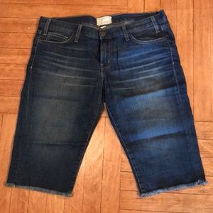 Current/Elliott long jean shorts